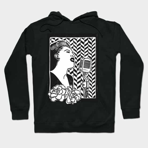 Lady Day Hoodie by BiancaGreen